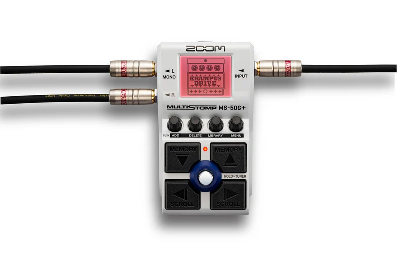 Pedal De Efectos Zoom Guitarra MS-50G+ MULTI STOMP