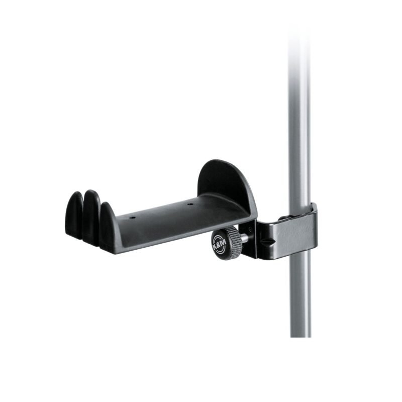 K&M 16080 SOPORTE PARA AUDIFONOS SUJETADA A LA BASE DE MICROFONO