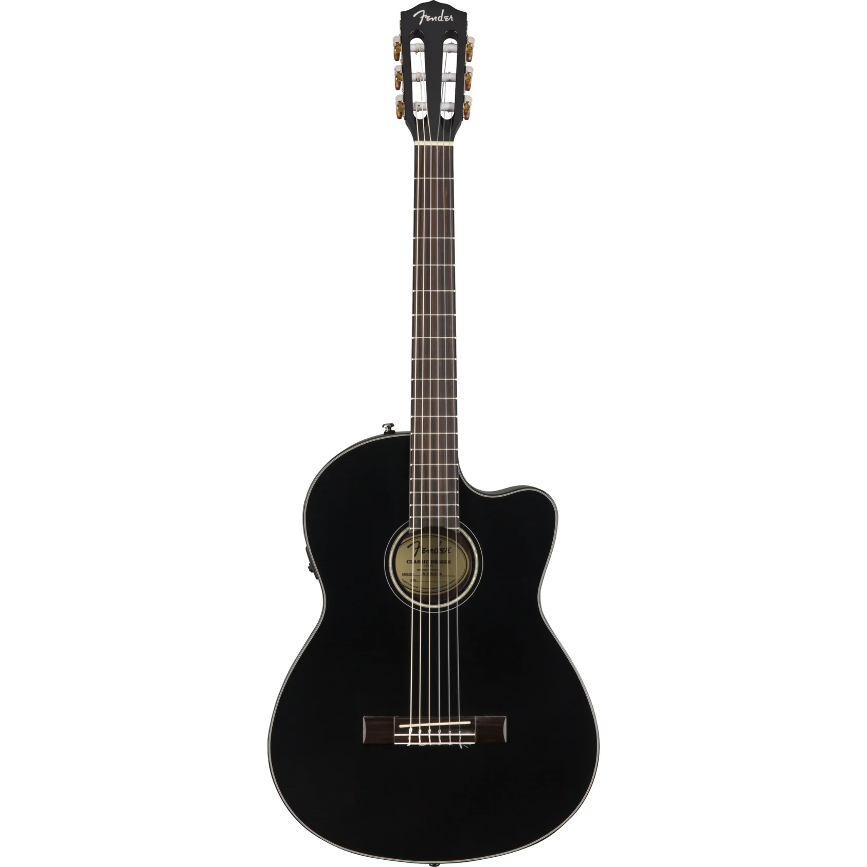 GUITARRA ELECTROACUSTICA FENDER CN140SCE CLASICA NEGRO MOD0970264306