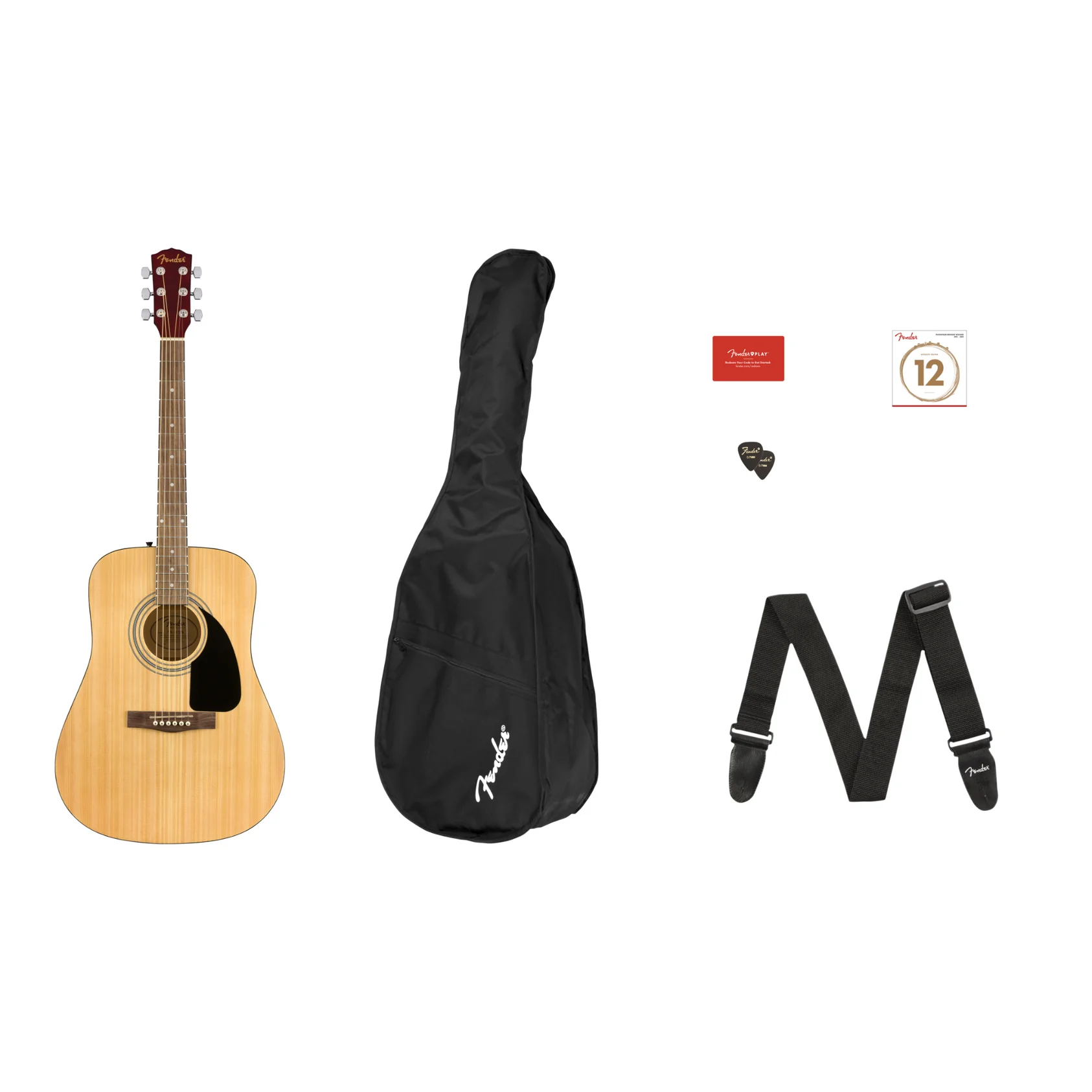 Guitarra Fender FA-125 DREAD Acustica 971110721