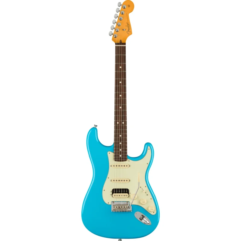 GUITARRA ELEC FENDER AM PRO 2 STRAT AZULM P/ROSA