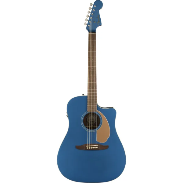 GUITARRA ELECTROACUSTICA FENDER PLR REDONDO FOLK AZUL MOD0970713010