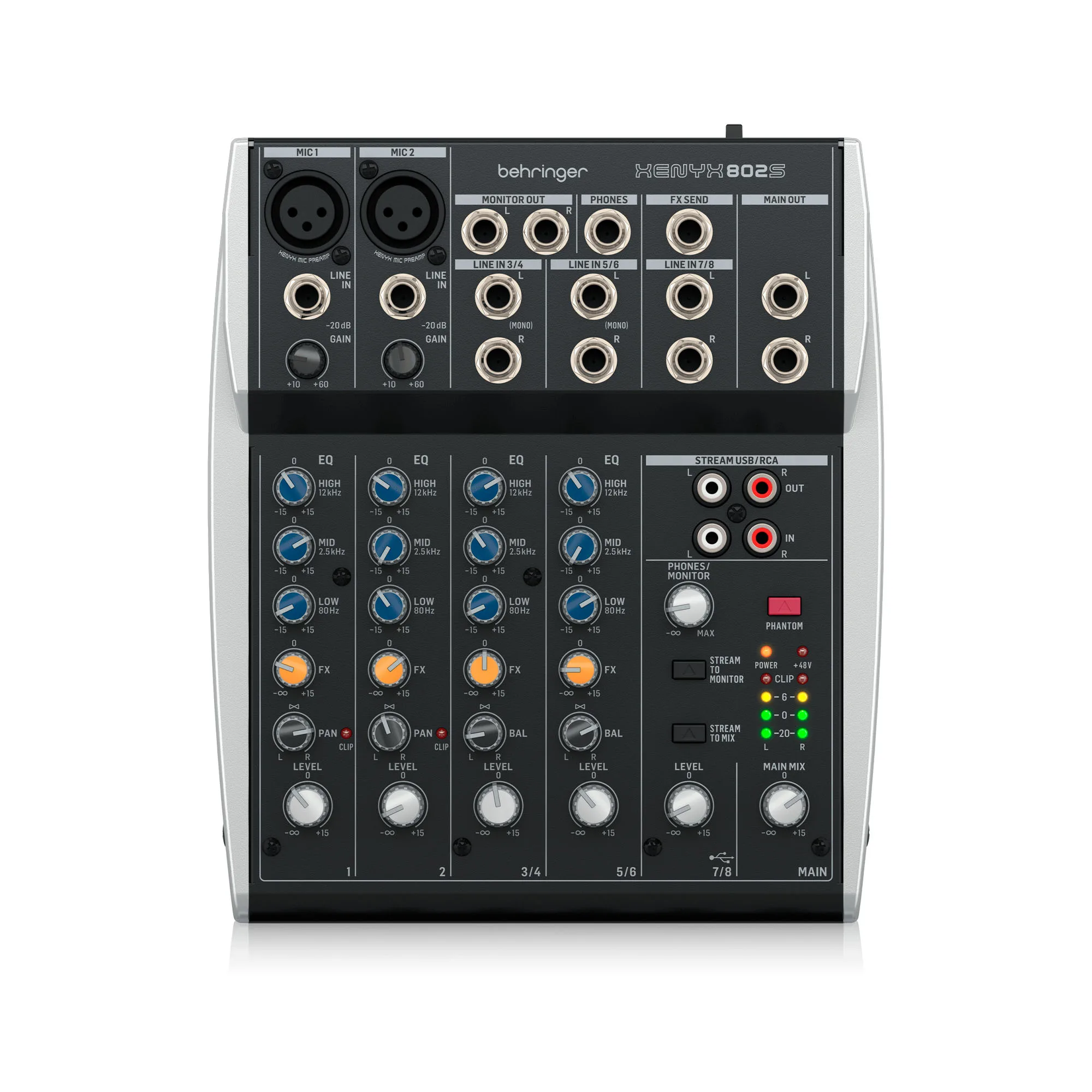 Consola Behringer 802S Mezclador audio