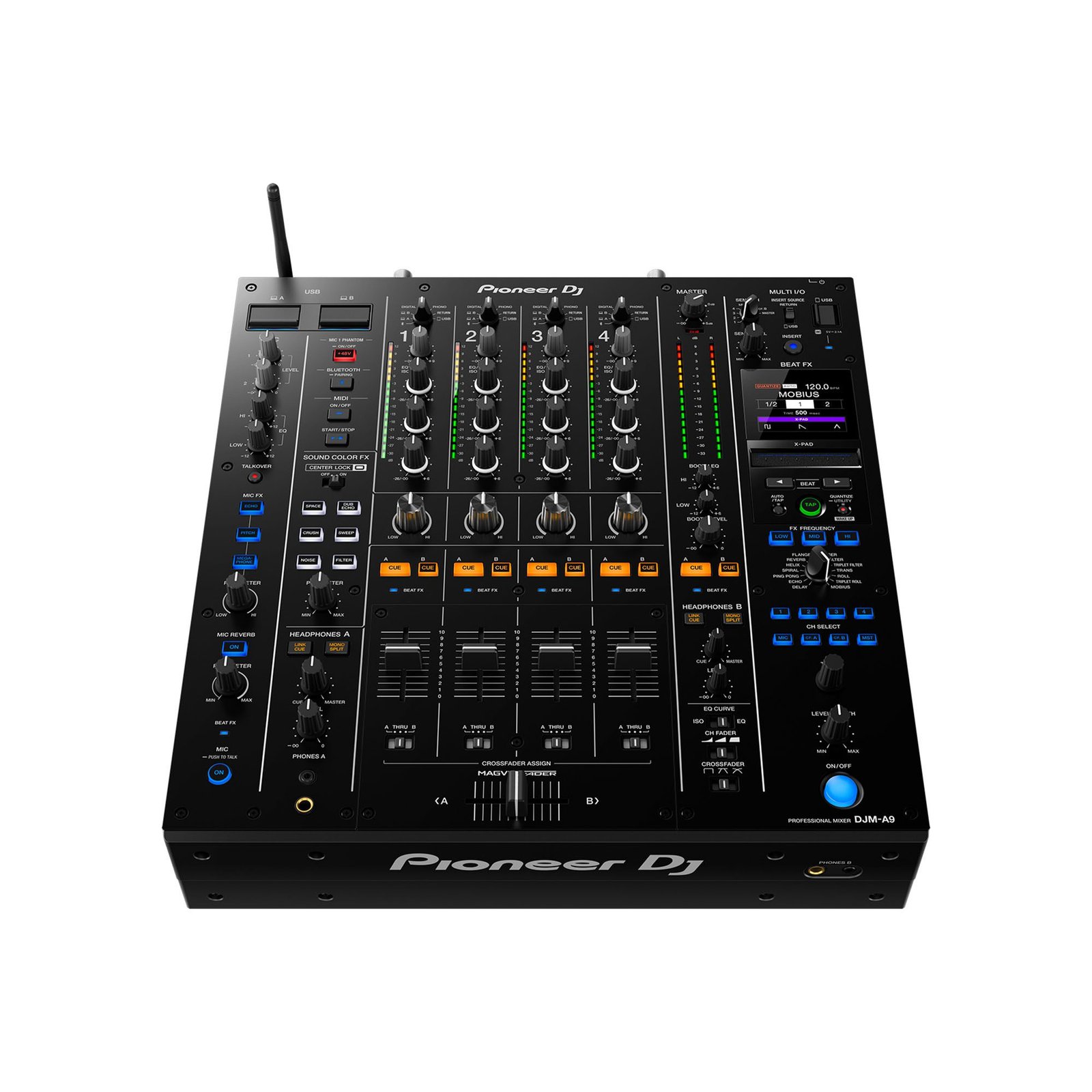 Mesa Pioneer DJM-V10 Mezclas Dj 6 canales