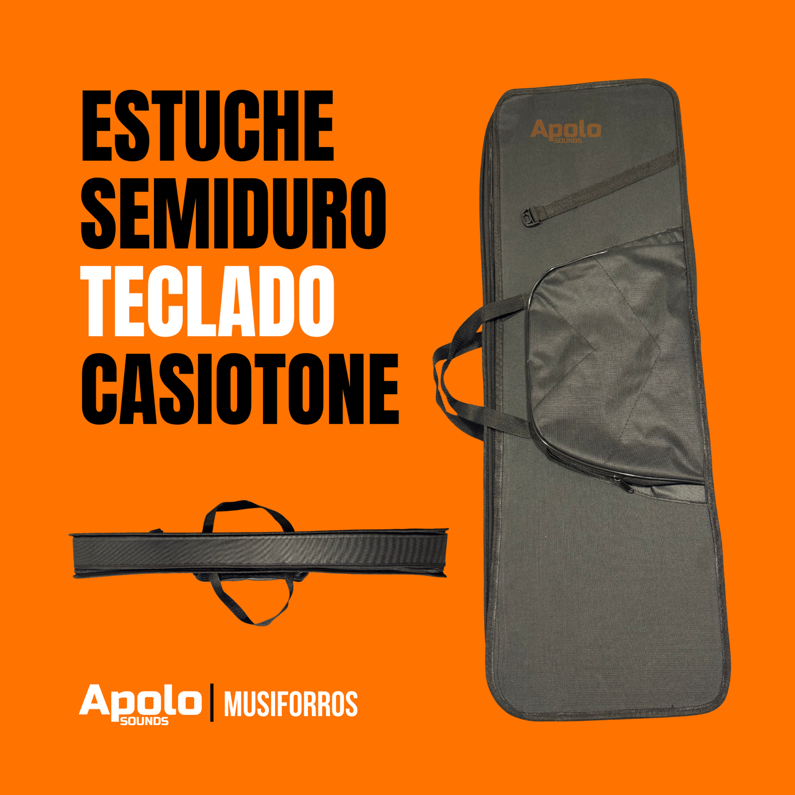 Estuche Musiforros SEMIDURO piano casiotone - ORGANETA - CONTROLADOR