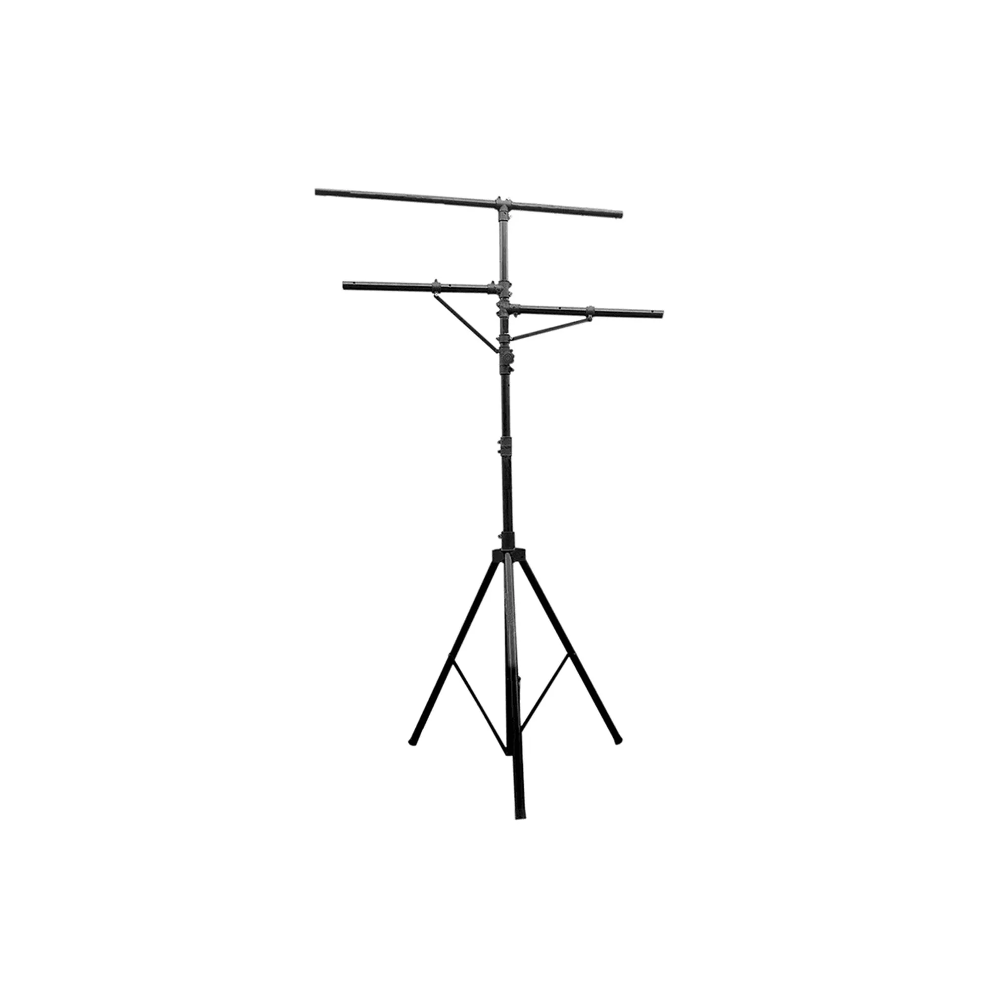 Base Pro Dj LS-20 Luces Doble T Negro 9Kg