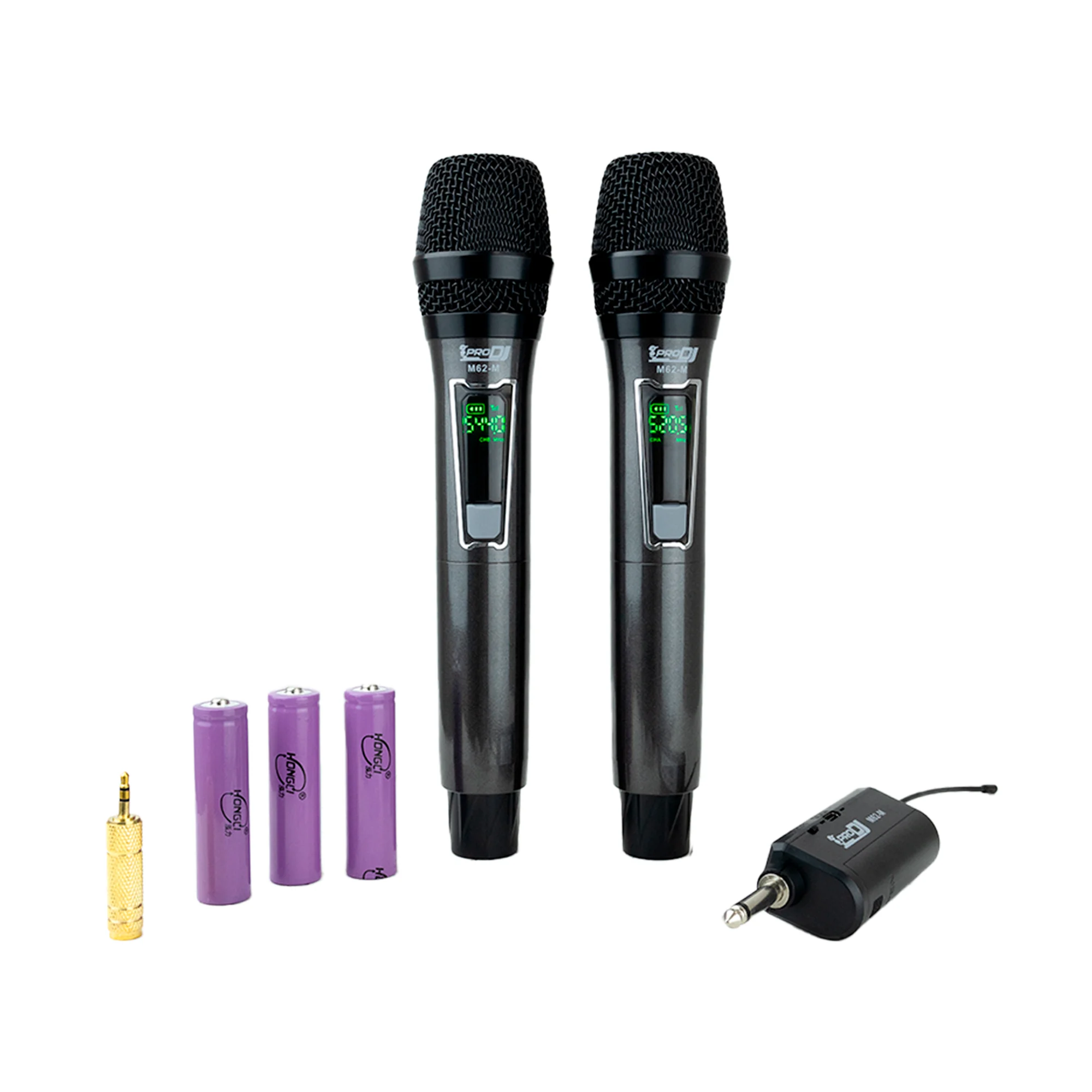 Micrófono Pro dj M60-M De mano Recargable inalámbrico