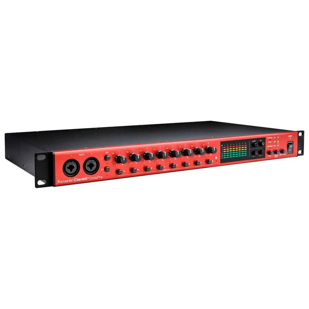 Preamplificador Focusrite Clarett+ OctoPre ISA AIR