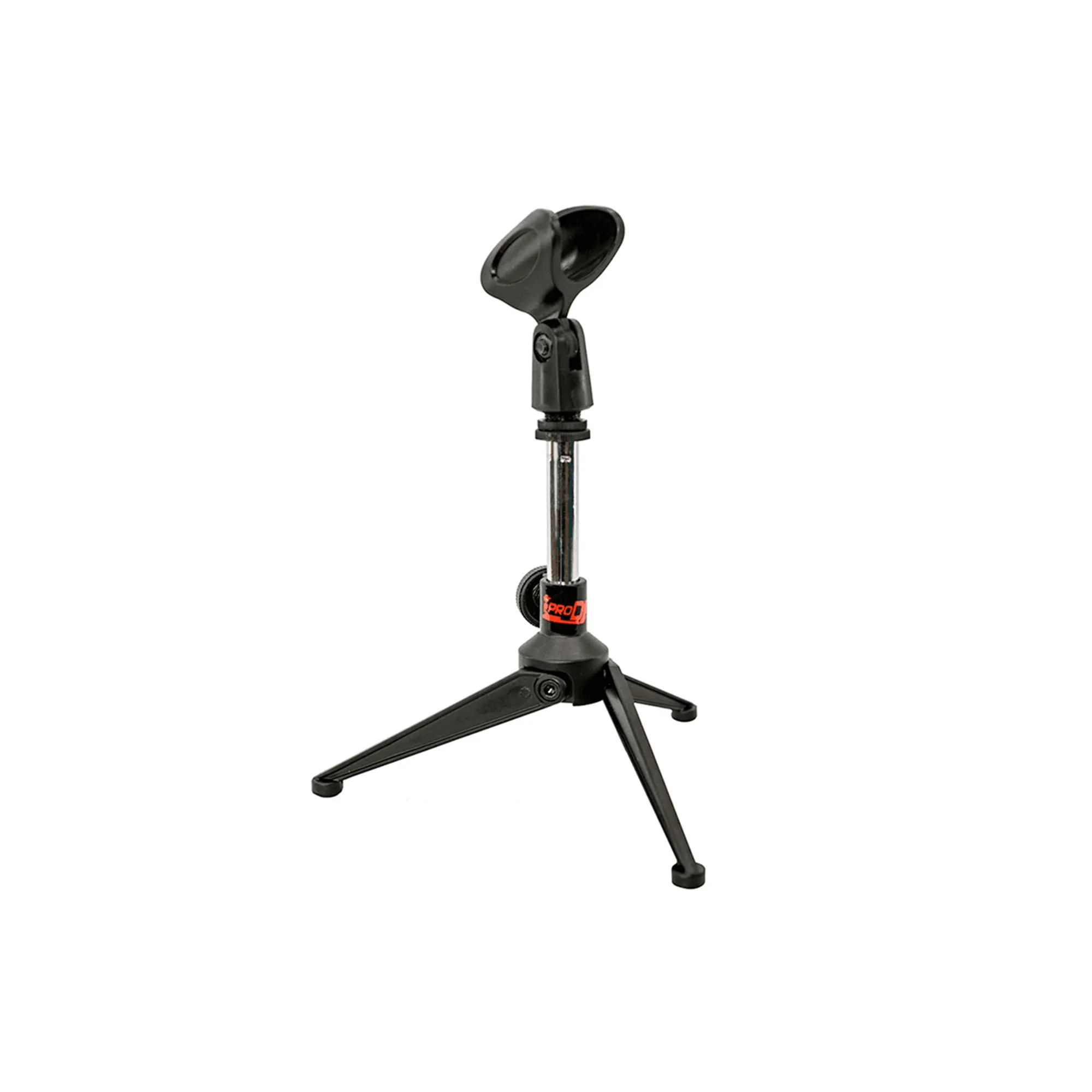 Base Pro Dj MS27S Micrófono Mesa Metalica Piana Cromado