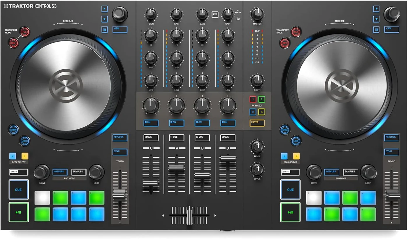Controlador Native Instruments Traktor Kontrol S3
