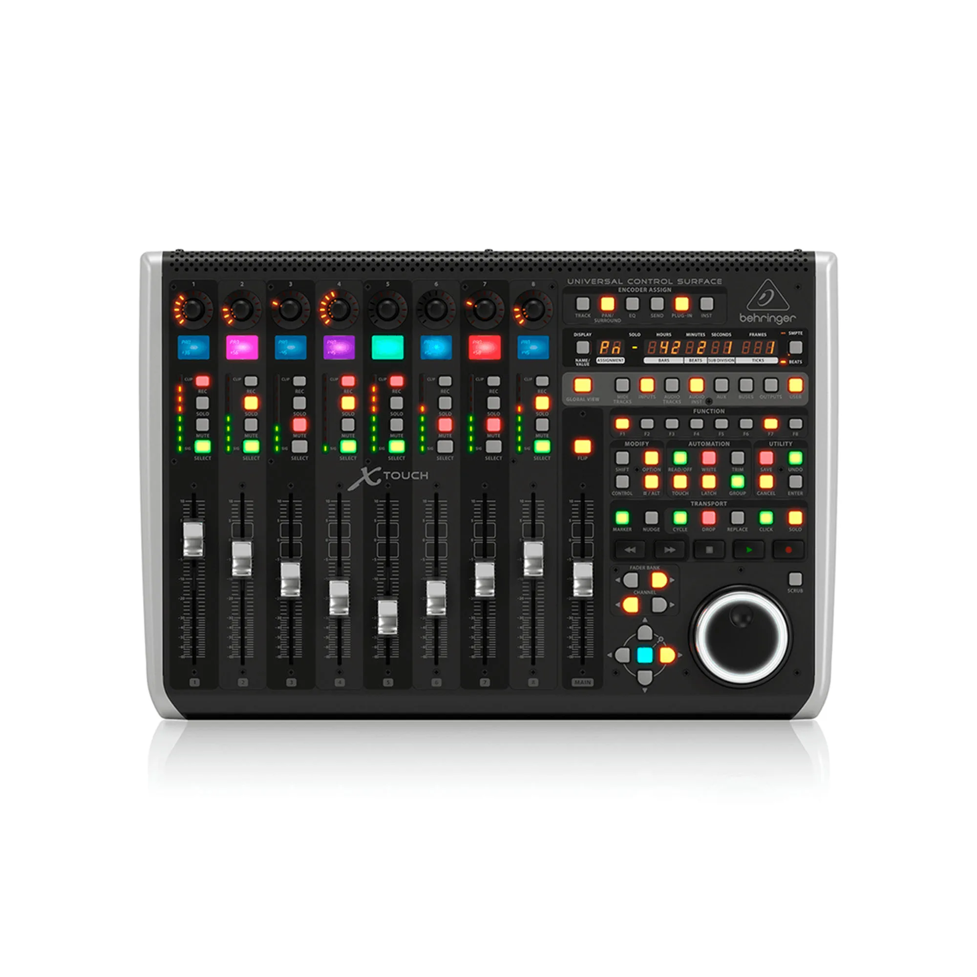 Contolador Behringer X-TOUCH superficie control grabacion