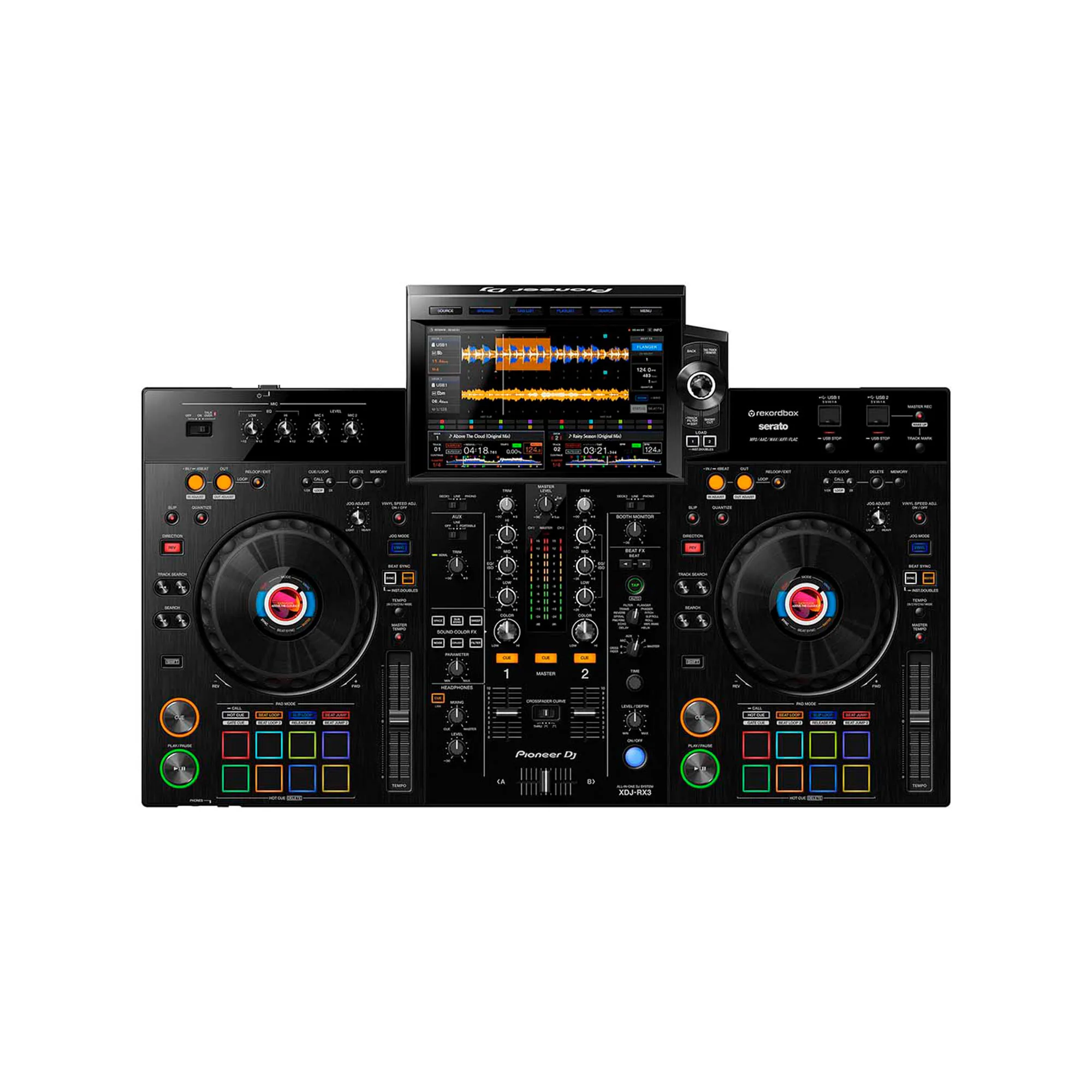 Sistema Pioneer XDJ-RX3 todo en 1 Dos canales 2 Decks