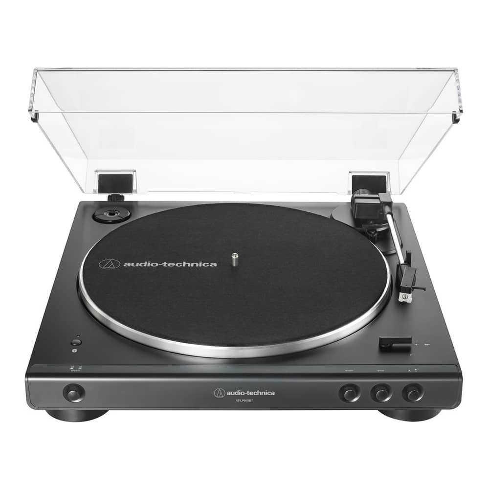 Tornamesa AT-LP60XBT-BK Audio-Technica Bluetooth Negro Automática de Tracción por Correa
