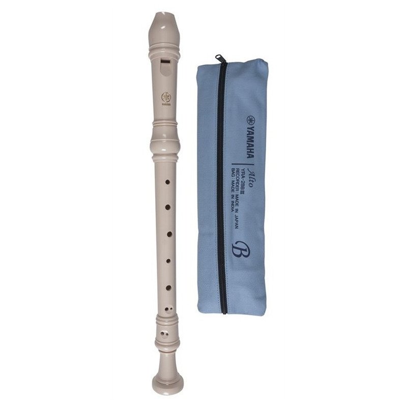 Flauta Dulce Alto Yamaha YRA-28BIII de Digitación Barroca – 3 Piezas