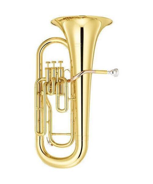 Eufonio Yamaha YEP-201 en Sib (Bb) Dorado de 3 Pistones