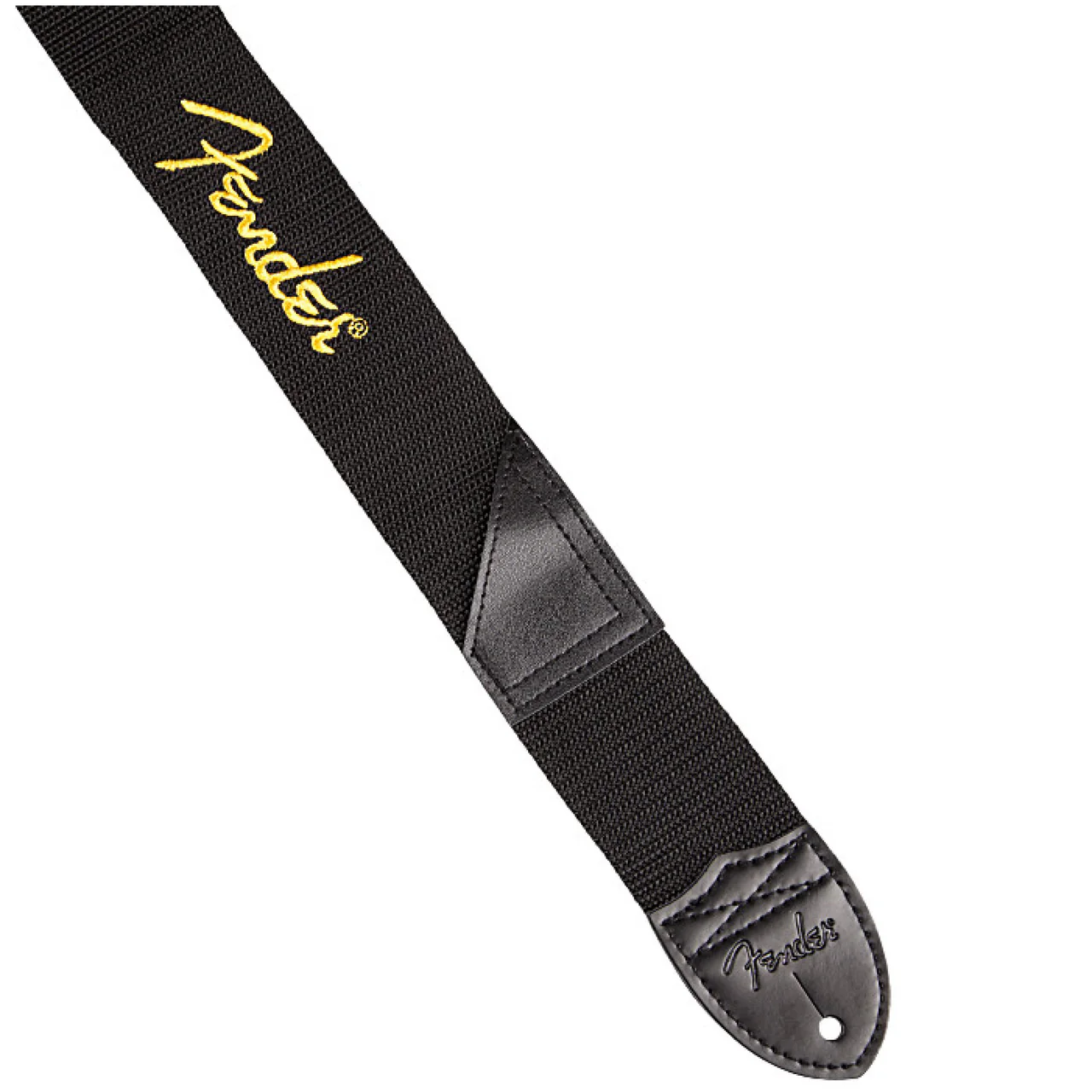 CORREA FENDER GUIT LOGOTIPO NEGRO/AMARILLO MOD0990662070