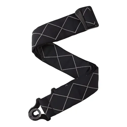 CORREA D»ADDARIO GUIT 50MM A/LOCK DIAMANTE NEGRO 50BAL02