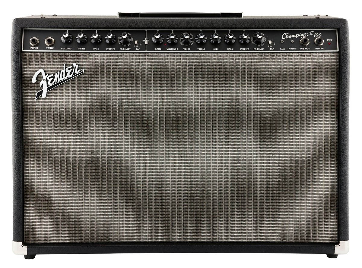 AMPLIFICADOR GUIT FENDER CHAMPION II 100 120V MOD2330900000
