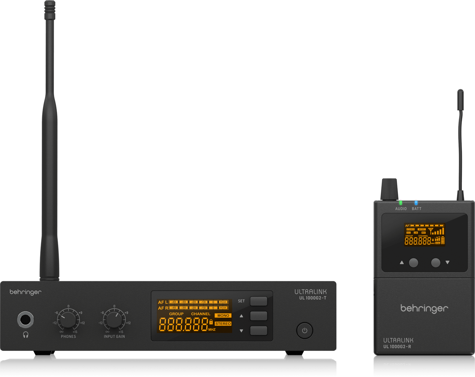 Behringer UL1000G2 sistema inalámbrico profesional UHF