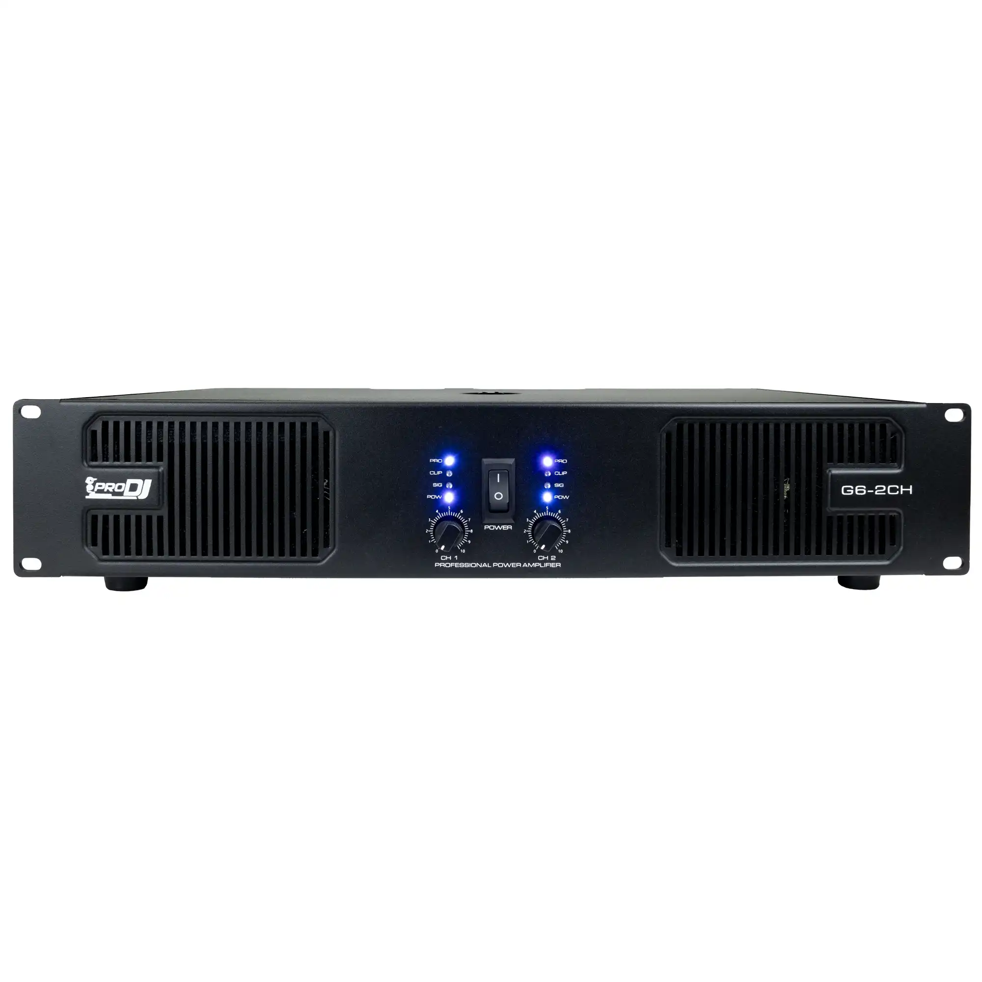 Amplificador G6-2CH PRO DJ potencia profesional