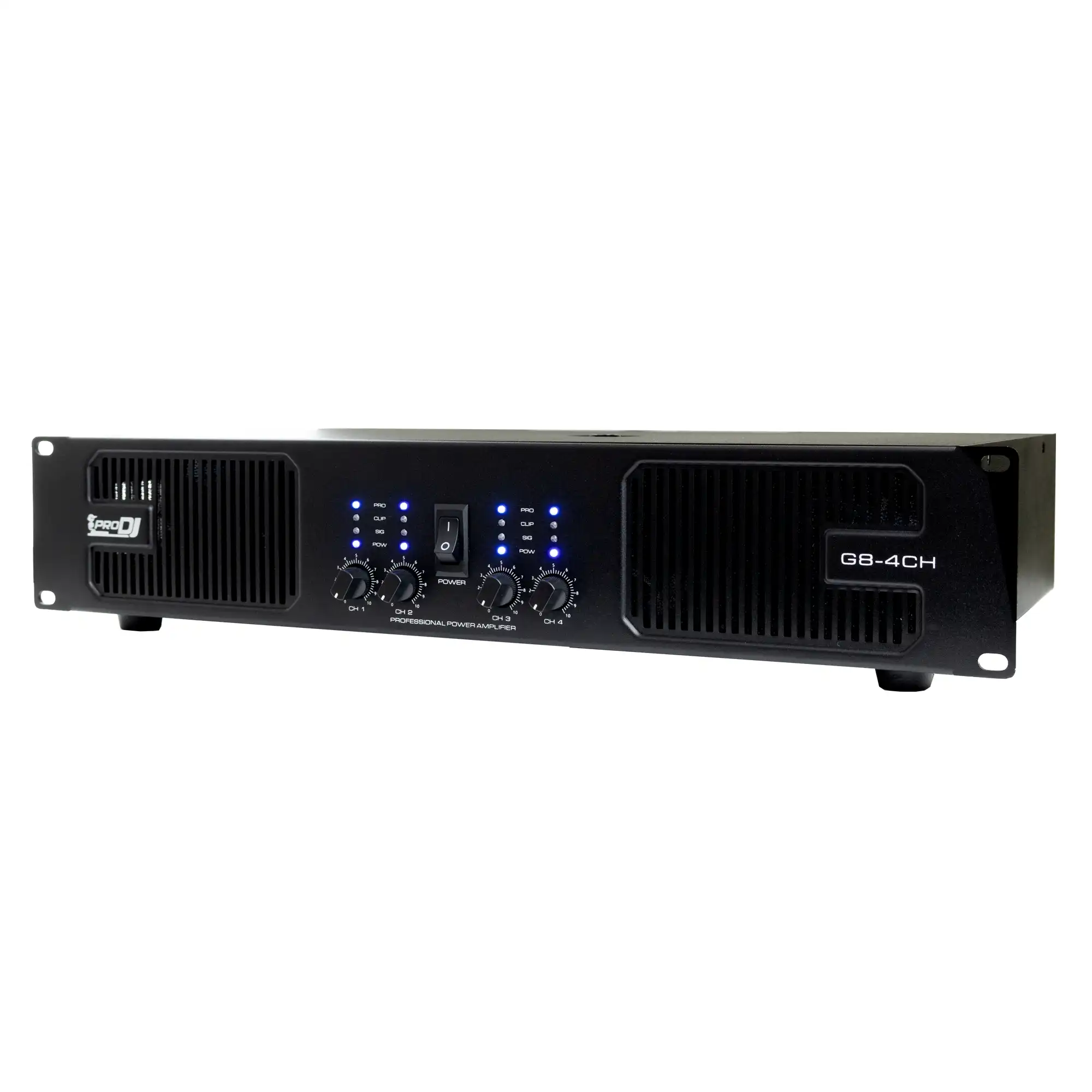 Amplificador G8-4CH PRO DJ potencia profesional