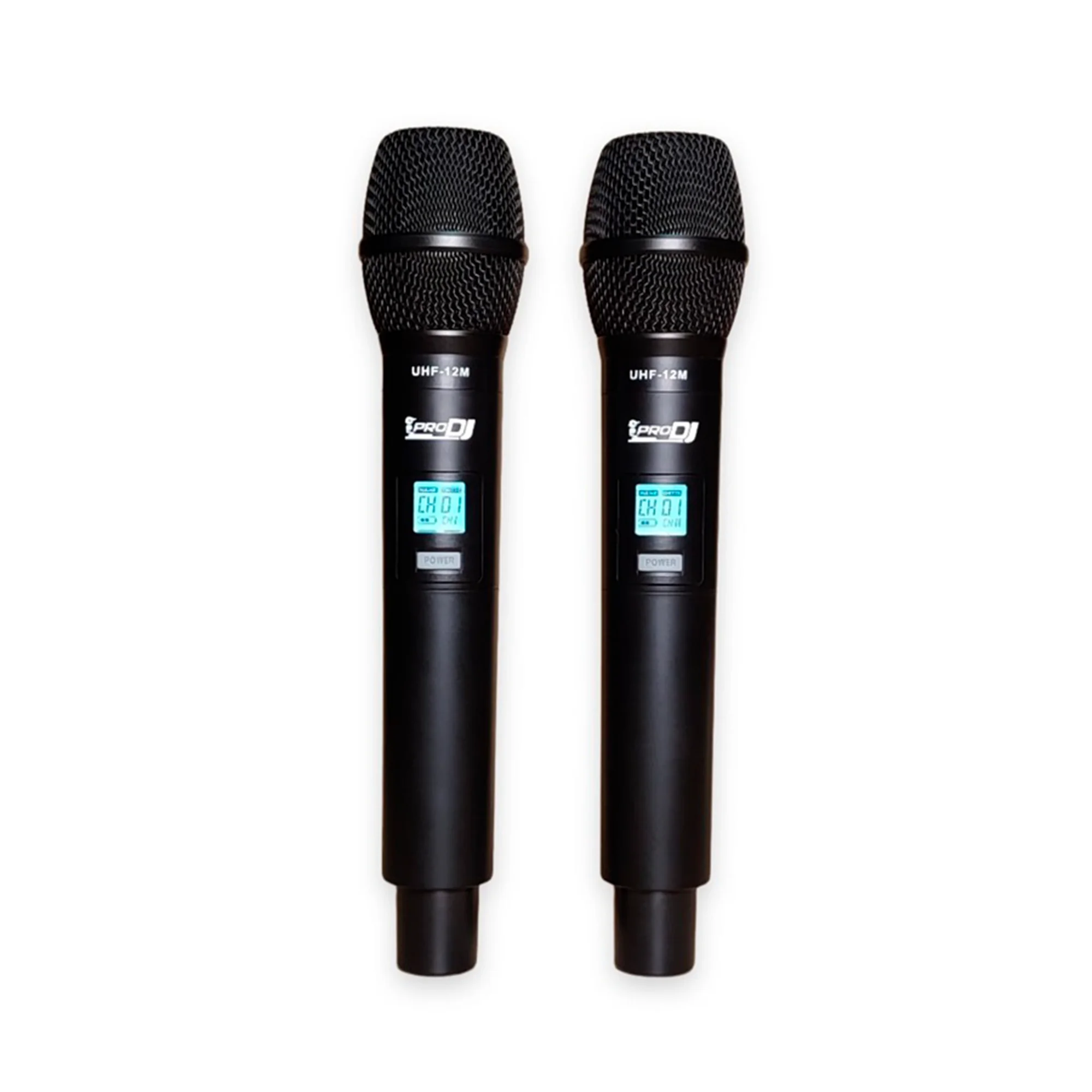 Micrófono UHF-12M PRO DJ doble UHF INALAMBRICO