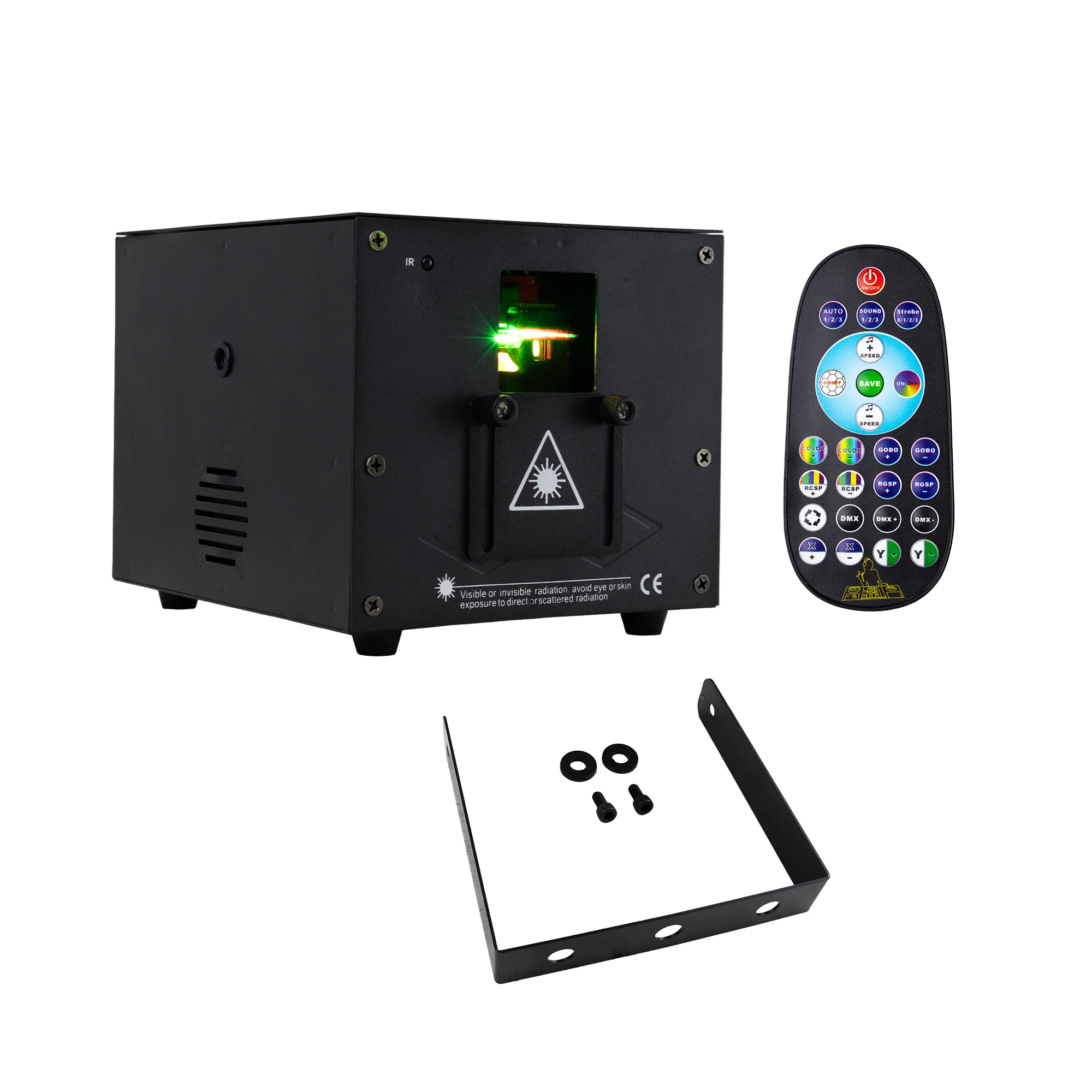 LÁSER GRÁFICO RGB PL3000 PRO DJ LIGHTING 60W DMX CONTROL REMOTO