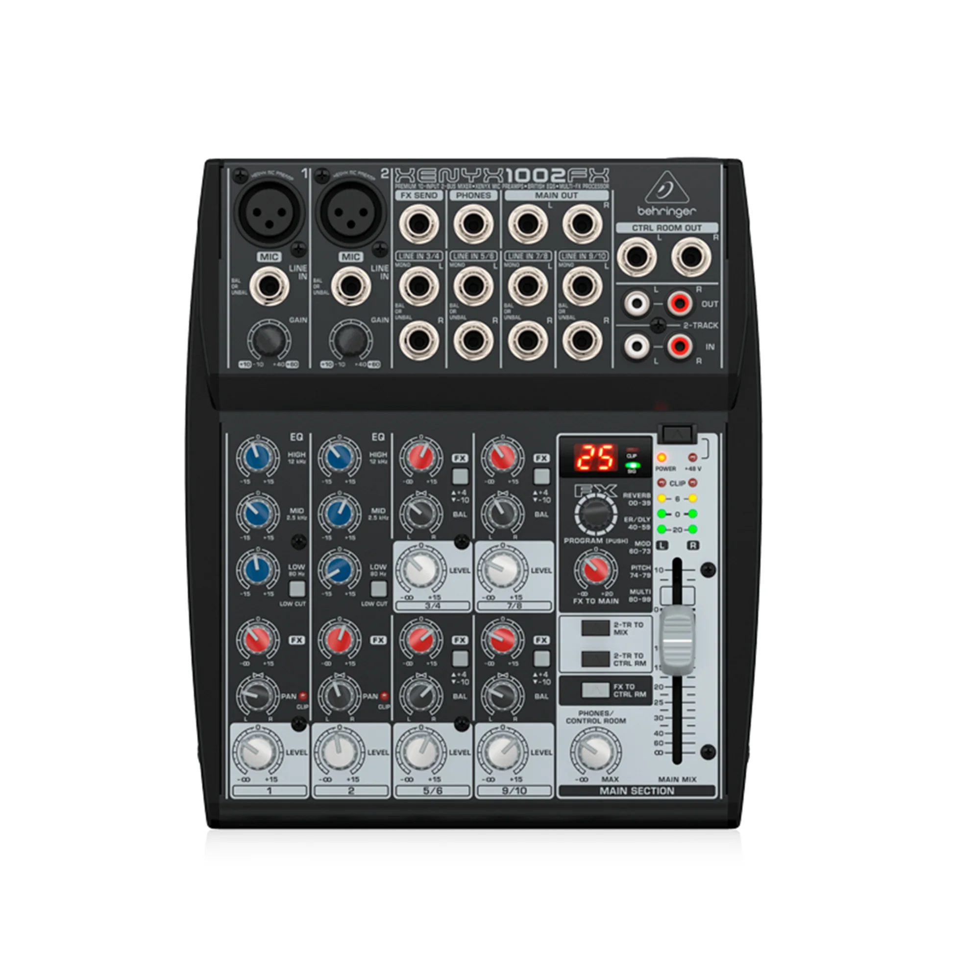 Mezcladora XENYX 1002SFX BEHRINGER analógica efectos