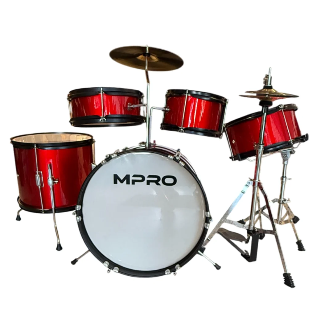 Batería Junior 5 Piezas MPro MK-501 Roja