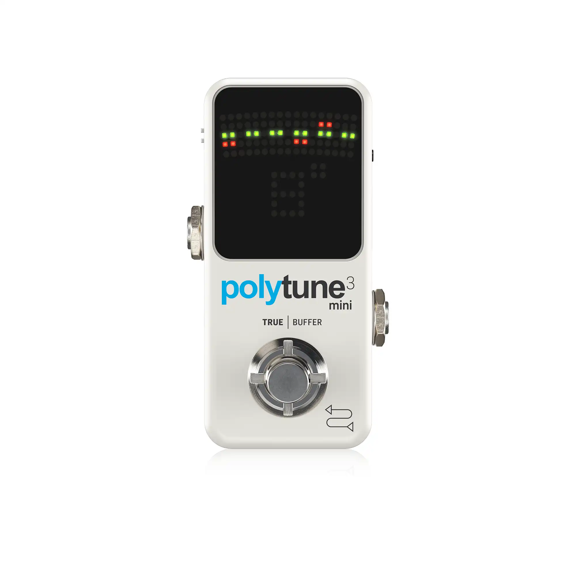 Pedal Afinador TC Electronic POLYTUNE 3 MINI – Afinador Cromático para Guitarra y Bajo