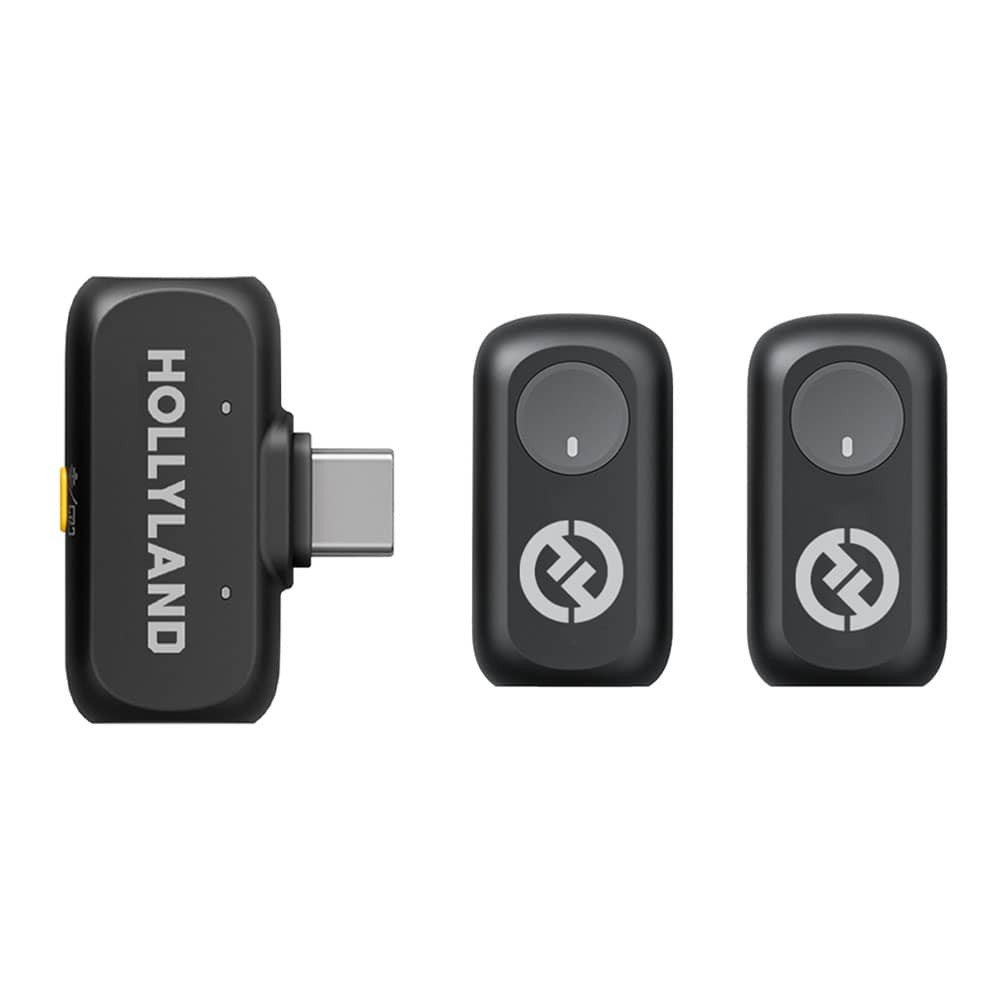Micrófonos de Solapa Inalámbricos Hollyland LARK A1 Mini Duo USB-C