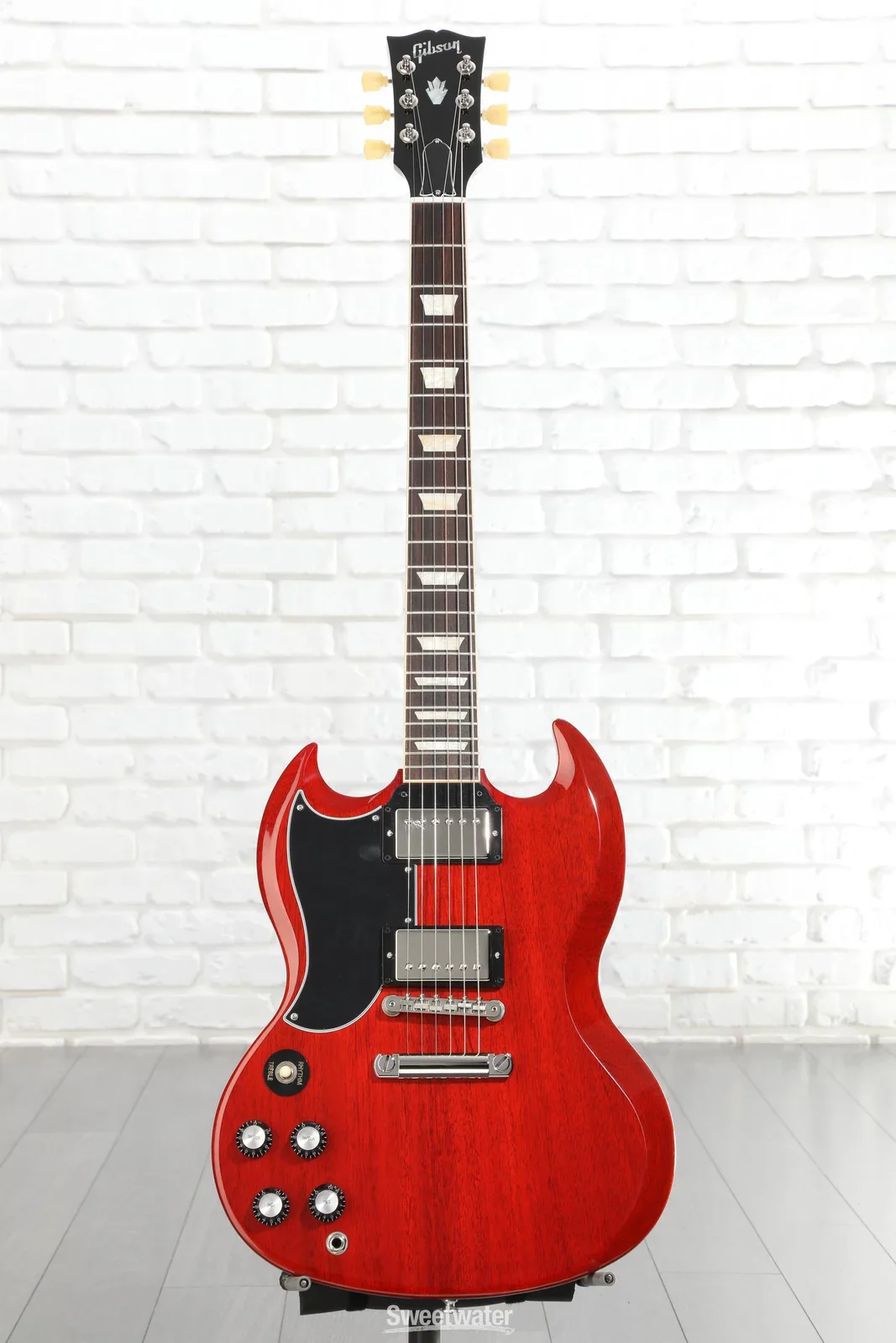Guitarra Electrica Gibson Sg Std Vintage Sg6100lvenh1 zurda