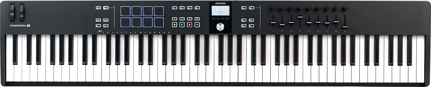 Controlador Arturia Keylab Essential 88 teclas Black 231542 midi