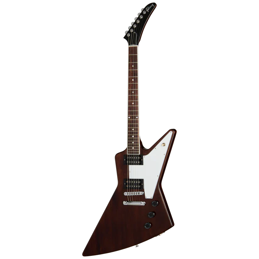 Guitarra Electrica Gibson DSXS007WCH1 70s Explorer Dark Walnut