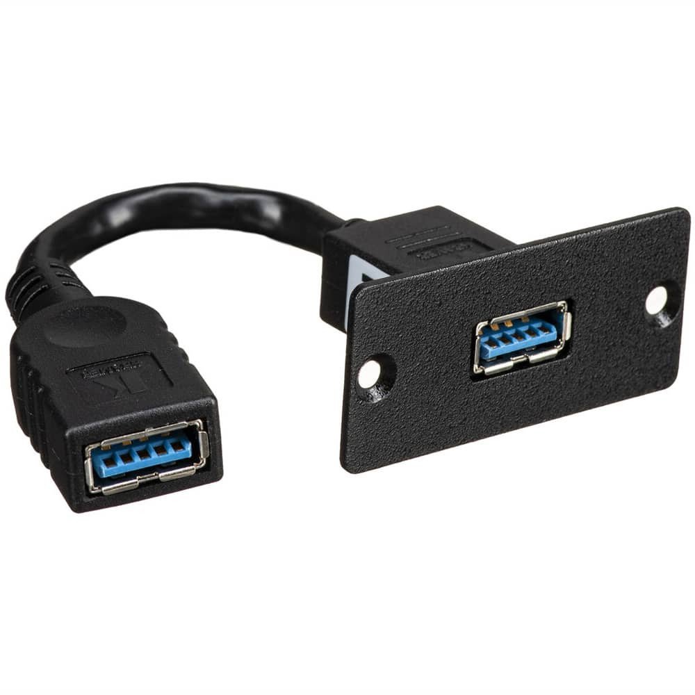 Kramer WU3-AA Placa de pared para inserción USB 3.0