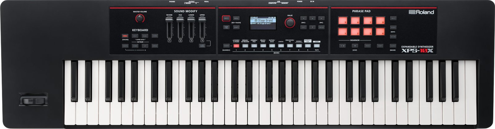 Sintetizador Roland XPS-10X-BK 61 teclas negro