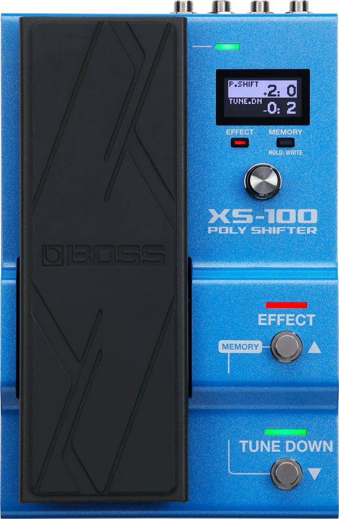 Pedal Boss XS-100 Poly Shifter para guitarra y bajo elect