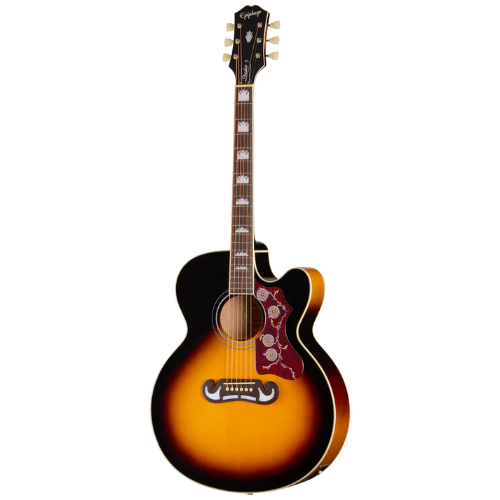 Guitarra Electroacustica Epiphone EASJ2CVSNH1 J-200 Studio EC Vintage Sunburst