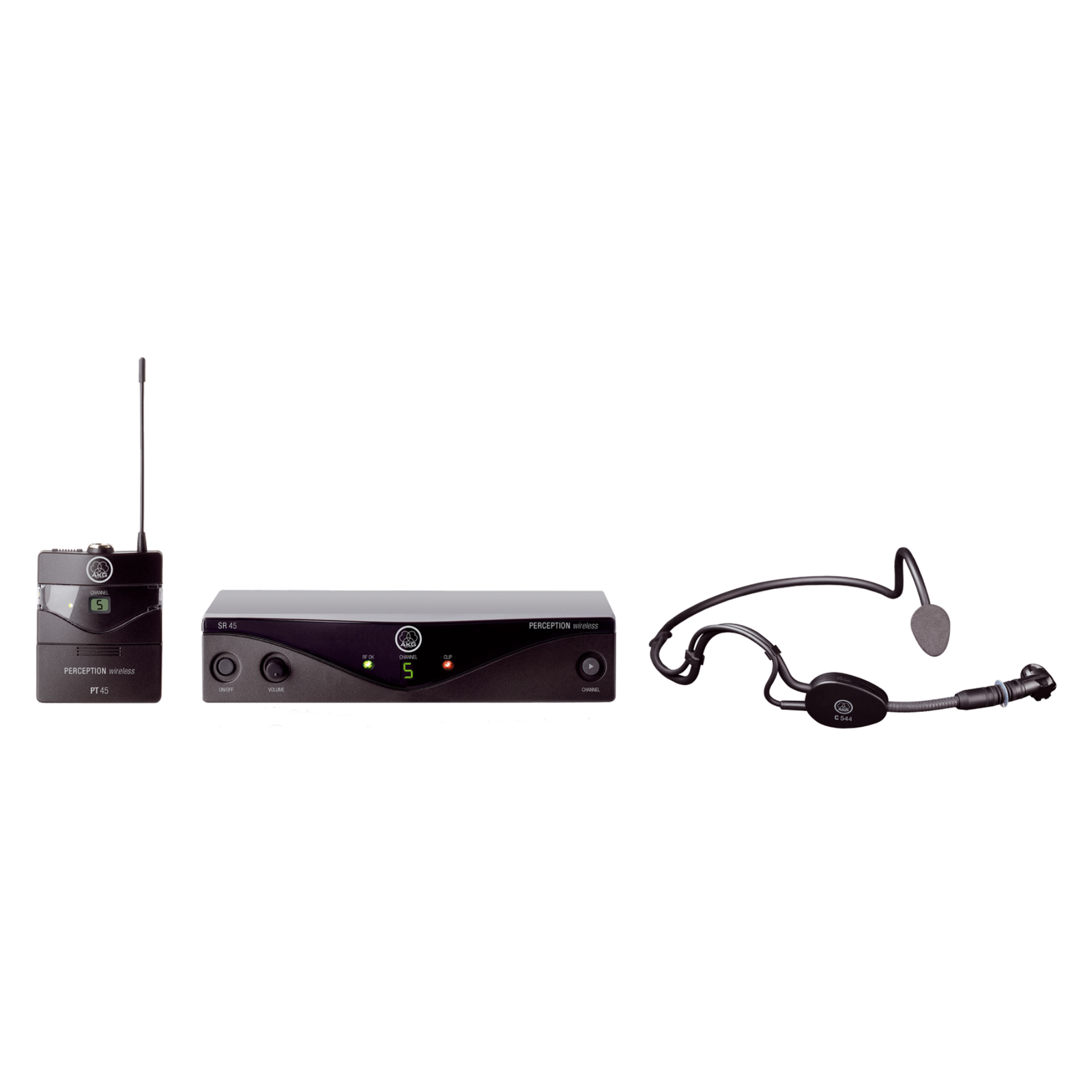Micrófono Inalámbrico de Diadema AKG PERCEPTION WIRELESS 45 SPORTS SET BD A Sistema Profesional