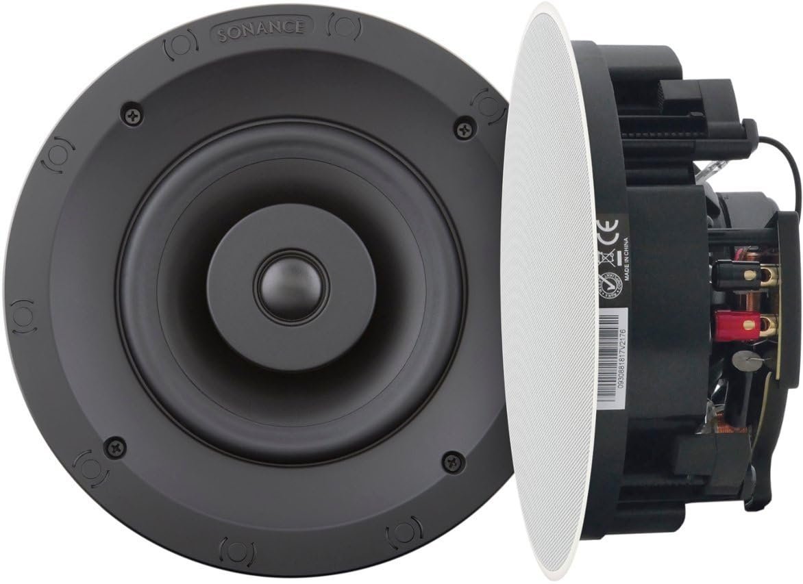 Parlante de Techo Empotrable Sonance VP60R 6.5" para Audio Ambiental โ Unidad