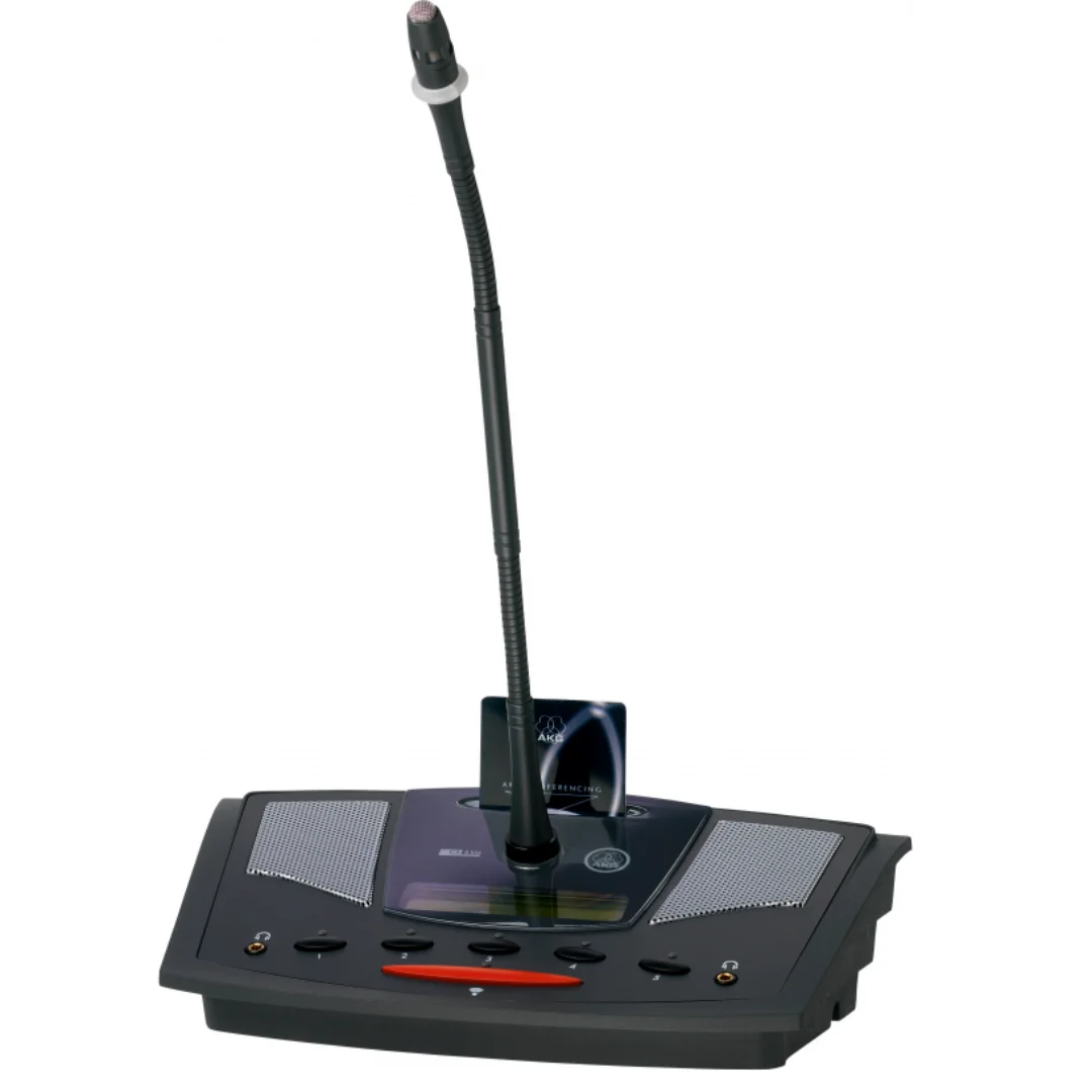 Sistema de Conferencia AKG CS5 DU Unidad de Delegado con Micrófono Profesional