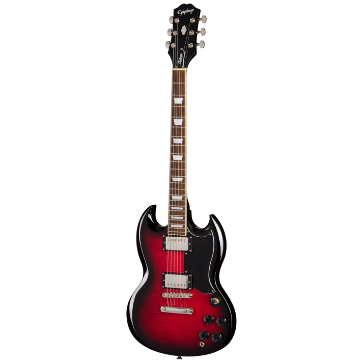 Guitarra Electrica Epiphone E1SGTPCBNH1 Sg Tribute Plus Cherry Bust