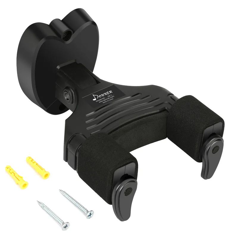 Soporte Donner Ec1127 Guitarra Pared BASE Auto-Lock โ Seguridad