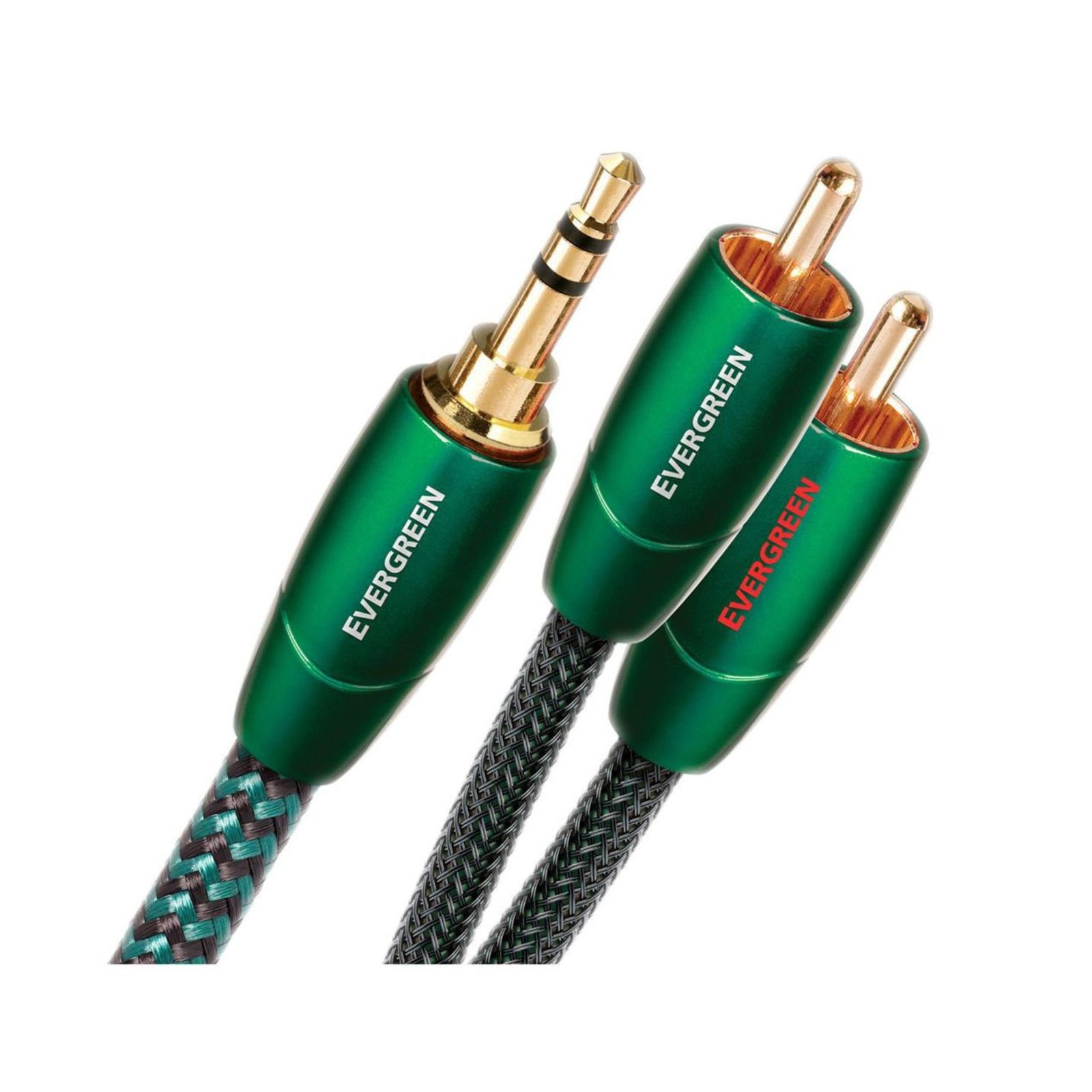Cable 3.5 mm a RCA AudioQuest Evergreen 1.5 Metros Profesional