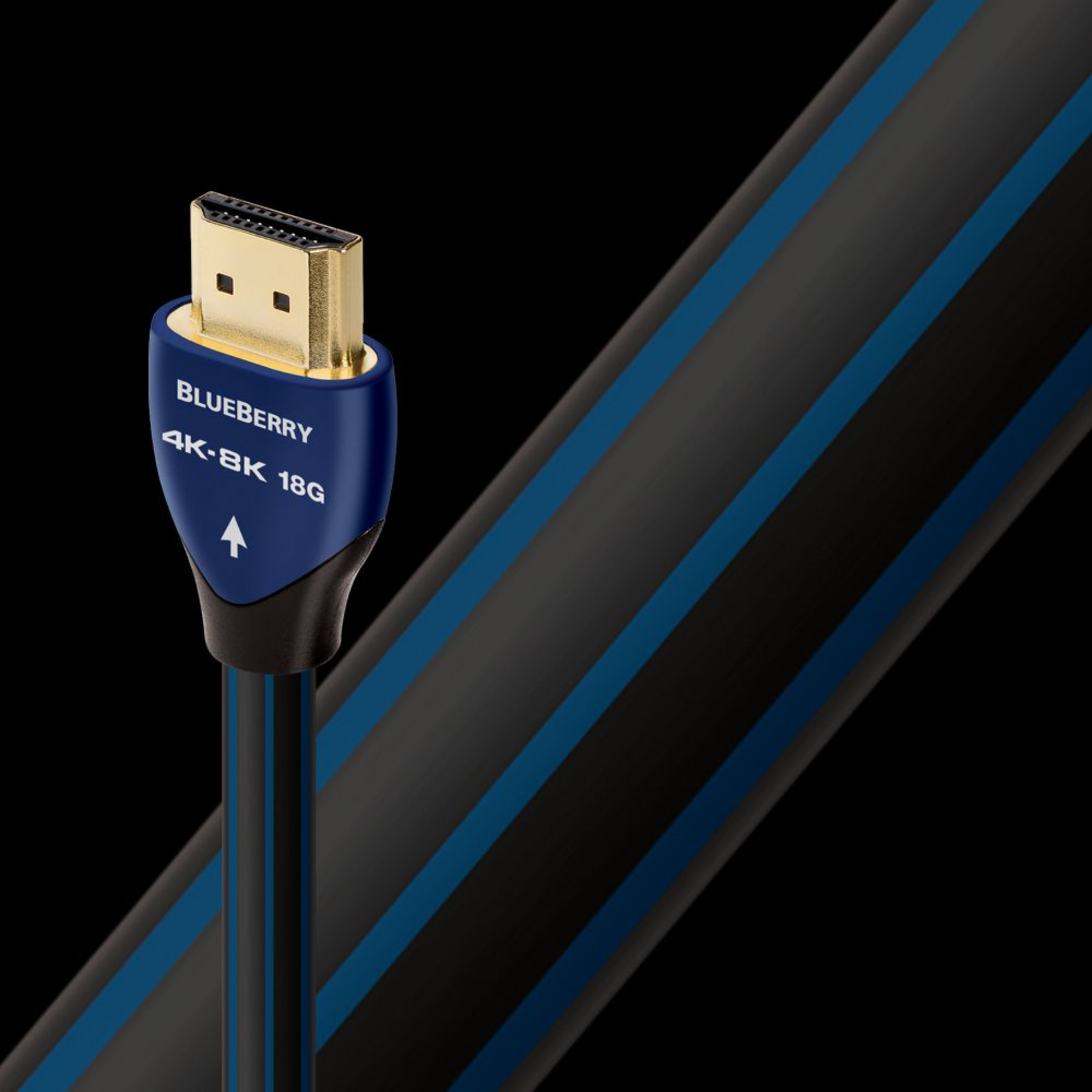 Cable HDMI AudioQuest BlueBerry 3 Metros 18Gbps de Alta Velocidad