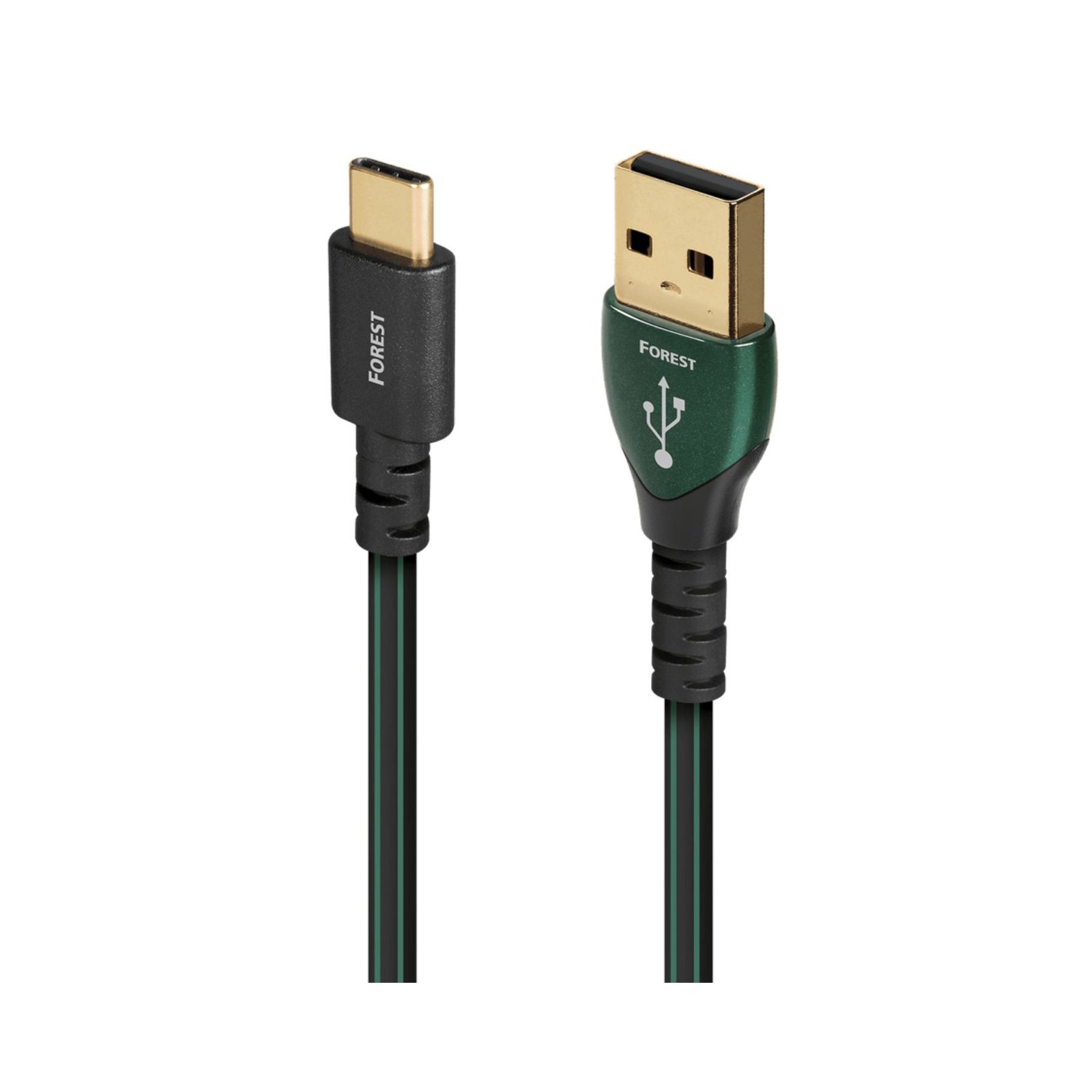 Cable USB-C a USB-B AudioQuest Forest 1.5 Metros Profesional