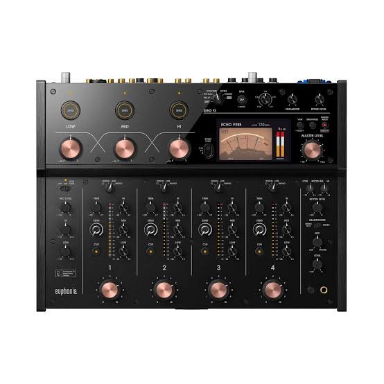 Mezclador DJ AlphaTheta Euphonia Rotativo Profesional 4 Canales