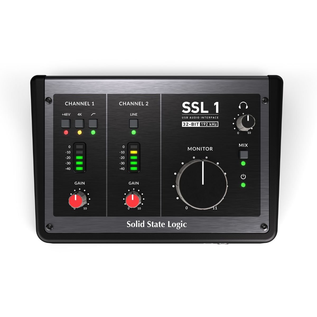 Interfaz de Audio Solid State Logic SSL 1 USB-C 32-bit con Legacy 4K