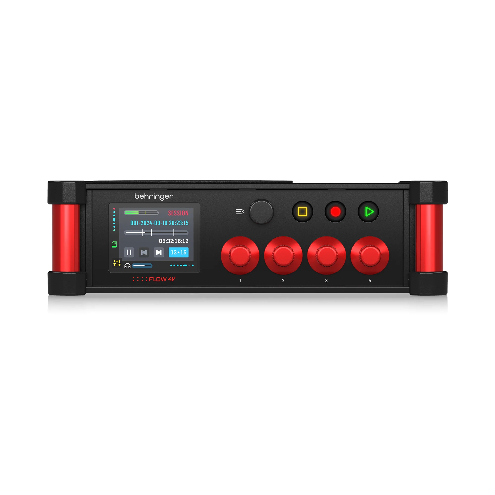 Mezclador Digital Behringer FLOW 4V 10 Canales 32-bit para Video y Producción Audiovisual