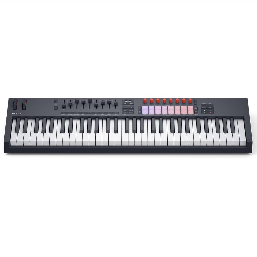 Controlador MIDI Novation FLkey 61 MK2 de 61 Teclas